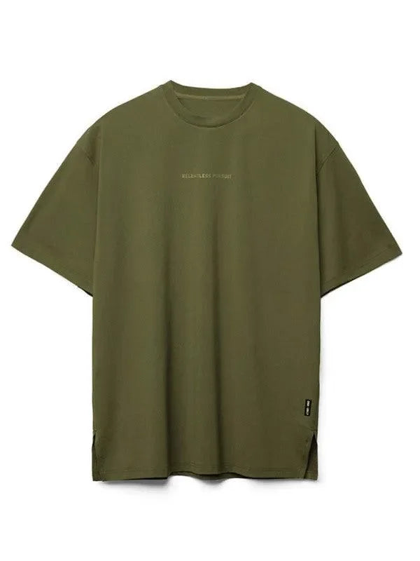 LeStyleParfait Men's T-Shirts Casual Round Neck Plain-Solid Short Sleeves-T-Shirt