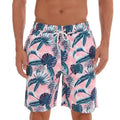 Men Multicolor Abstract Swim Shorts