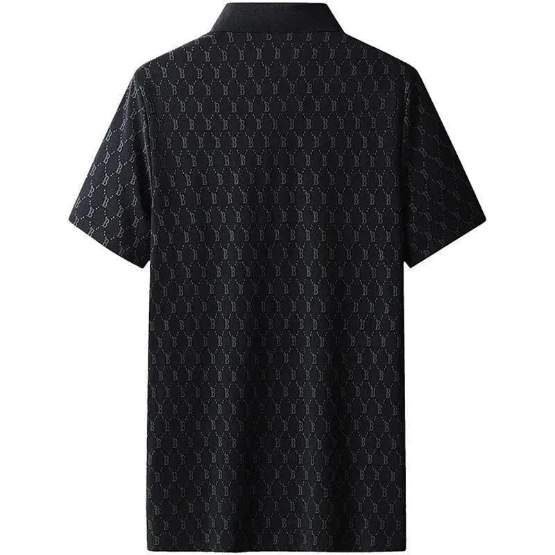 Men Printed Polo Shirt - Short Sleeved - Polo Shirt - LeStyleParfait