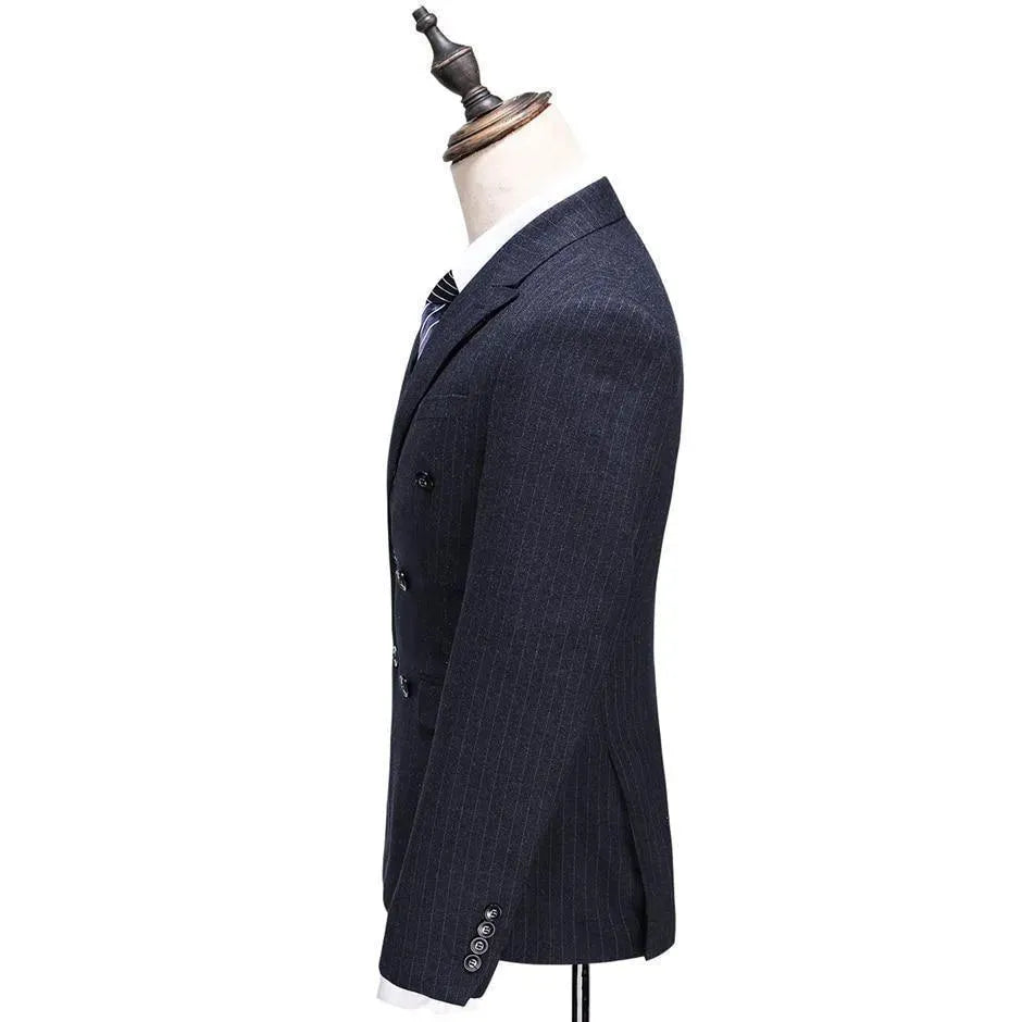 D. Craig Double Breasted Suit - Two Piece Suit - LeStyleParfait