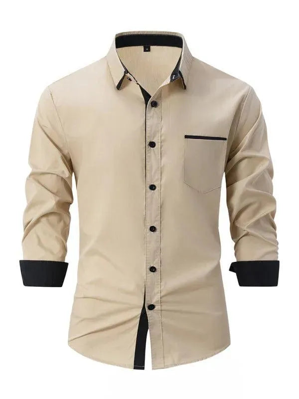 Men's Plain Casual Shirt - Casual Shirt - LeStyleParfait
