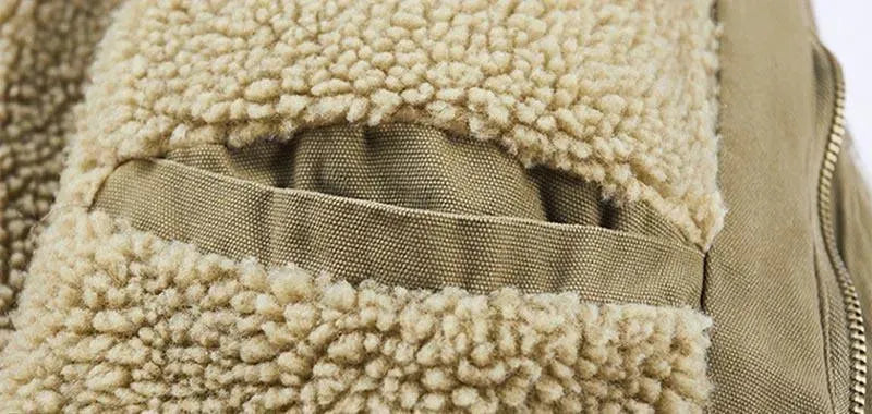 Men Safari Jacket With Slip Pockets - Casual Jacket - LeStyleParfait