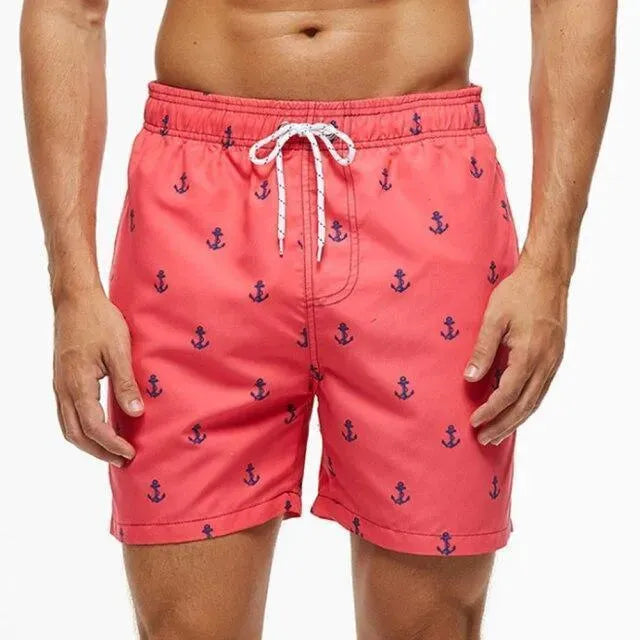 Men Striped Swim Shorts fashion image