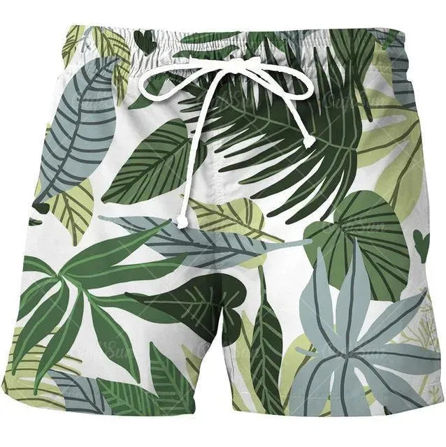 Men Tropical Board Shorts fashion image