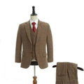 Bromley Plaid Three Piece Tweed Suit - Tweed Suit - LeStyleParfait