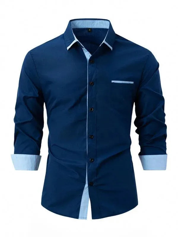 Men's Plain Casual Shirt - Casual Shirt - LeStyleParfait