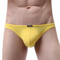 Sous-vêtements brésiliens sexy pour hommes, pochette souple, bikini sous-vêtements demi-dos couvrant