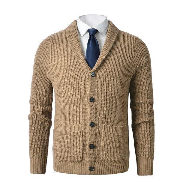 Merino Cardigan Sweaters For Men - Cardigan Sweater - LeStyleParfait