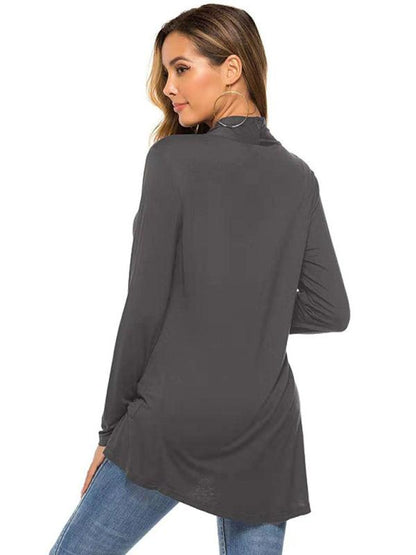 Mid-Length Women Cardigan Sweater - Cardigan Sweater - LeStyleParfait