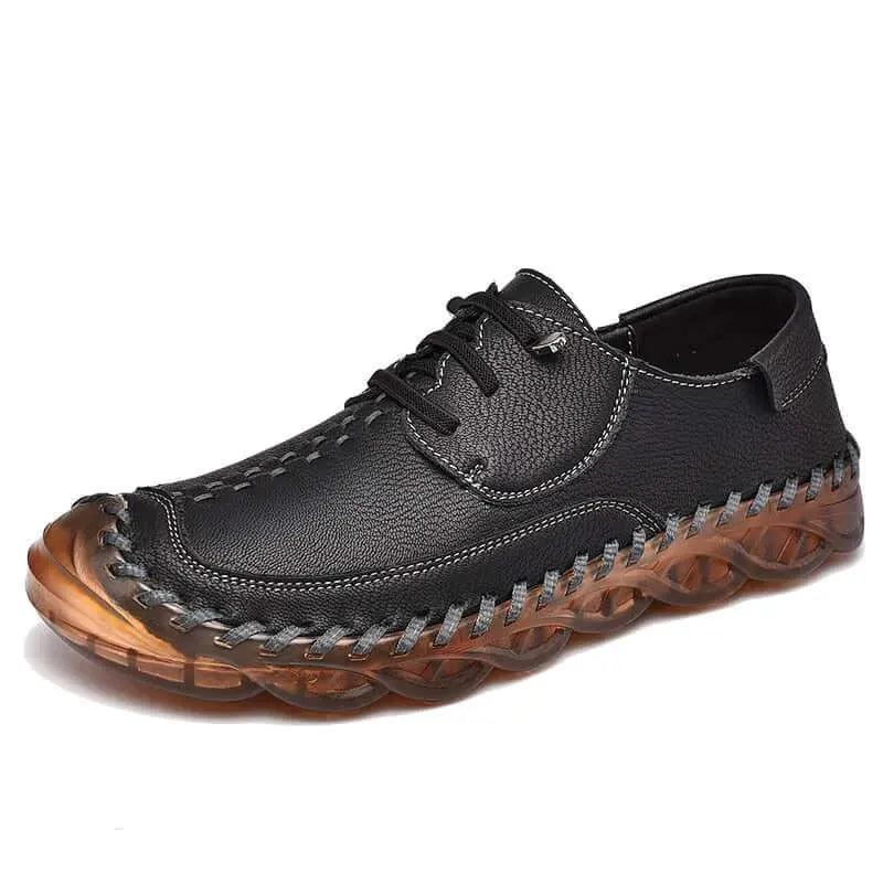 Mido Fashion Leather Slip-On Shoes - Casual Shoes - LeStyleParfait