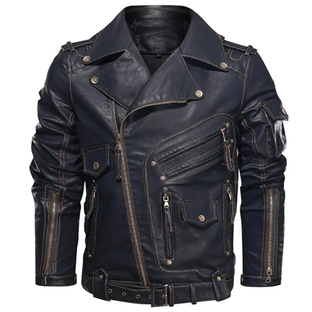 Motorcycle Leather Jackets For Men - Leather Jacket - LeStyleParfait