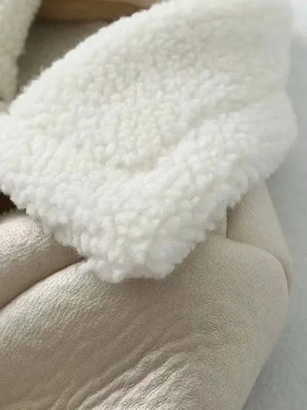 Motorcycle Short Fur Winter Jacket - Winter Jacket - LeStyleParfait