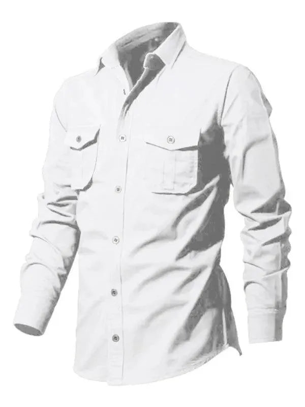Multi-Pocket Men Casual Shirt - Casual Shirt - LeStyleParfait