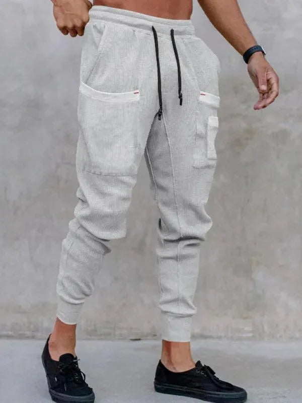 Multi-Pocket Men Jogger Pants - Jogger Pants - LeStyleParfait