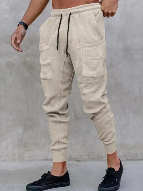 Multi-Pocket Men Jogger Pants - Jogger Pants - LeStyleParfait