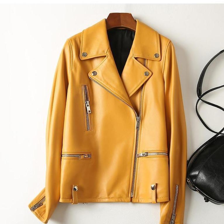 New Yorker Ladies Leather Jackets - Leather Jacket - LeStyleParfait