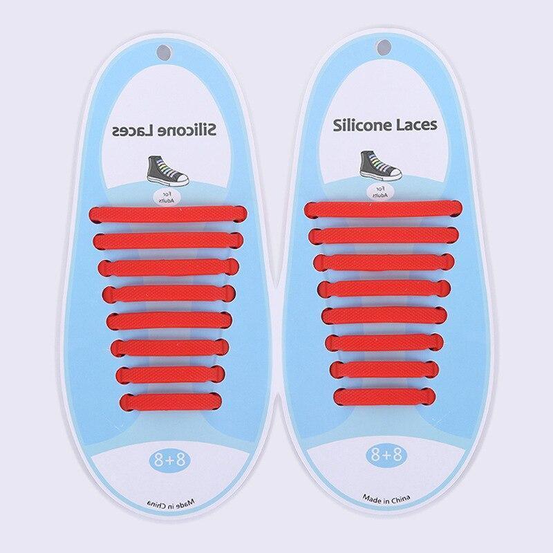 No Tie Shoelaces, Silicone Laces 16pcs/lot - Shoelaces - LeStyleParfait