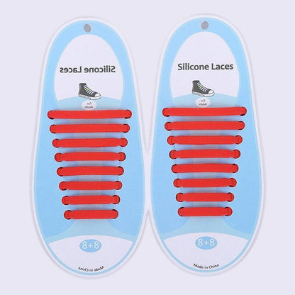No Tie Shoelaces, Silicone Laces 16pcs/lot - Shoelaces - LeStyleParfait
