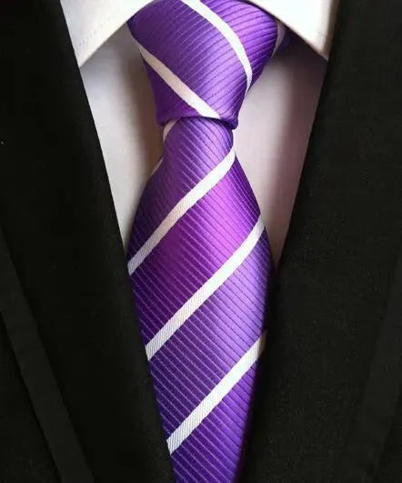 No Time Wasted Silk Necktie - Necktie | LeStyleParfait-Necktie