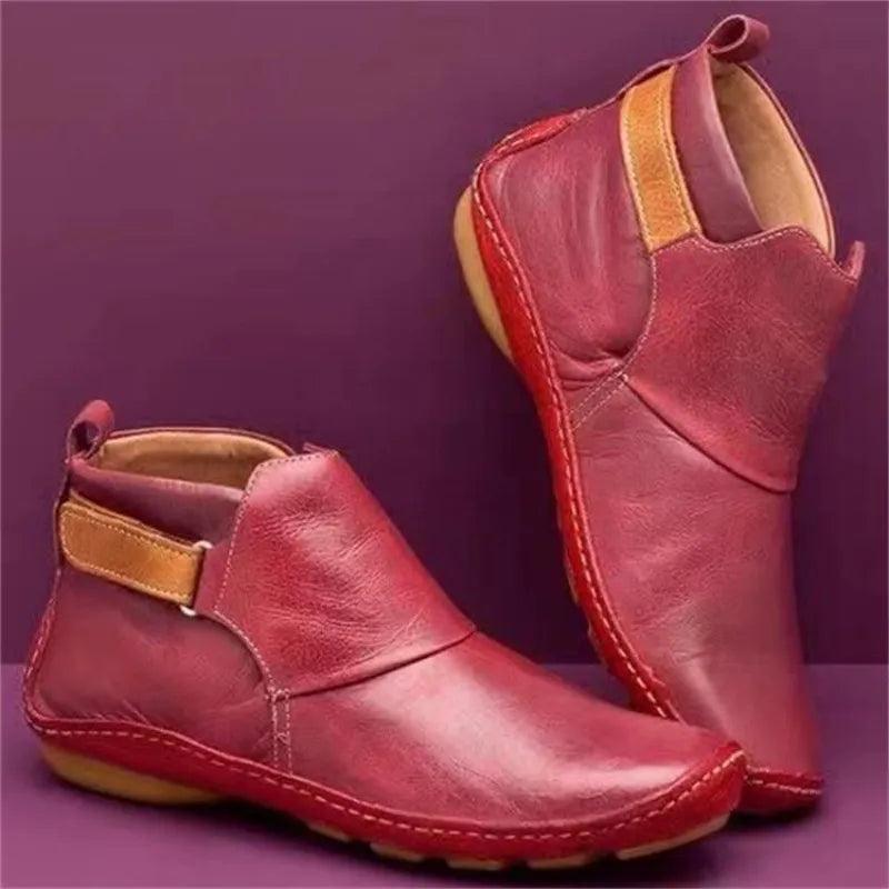 Non-Slip Casual Waterproof Women Ankle Boots - Ankle Boots - LeStyleParfait