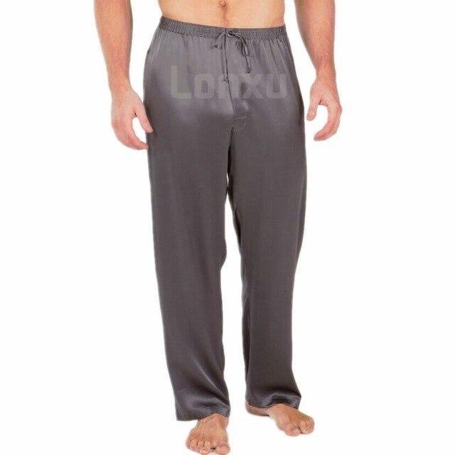 Not Too Easy Men Silk Pajama Pants - Pajama Pants - LeStyleParfait