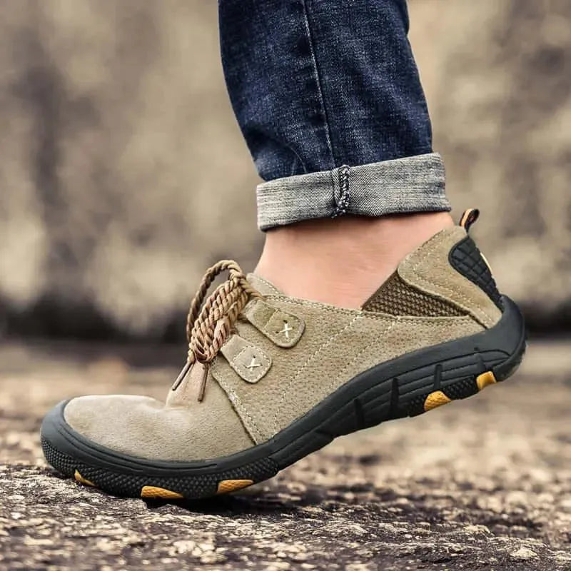 Onyx Casual Hiking Leather Shoes - Casual Shoes - LeStyleParfait
