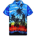 Palm Tree Hawaiian Shirt For Men - Short Sleeve Shirt - LeStyleParfait