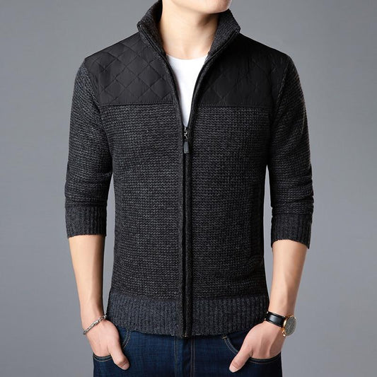 Parka-Casual Cardigan Sweaters For Men - Cardigan Sweater - LeStyleParfait