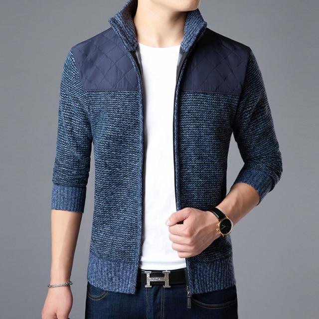 Parka-Casual Cardigan Sweaters For Men - Cardigan Sweater - LeStyleParfait