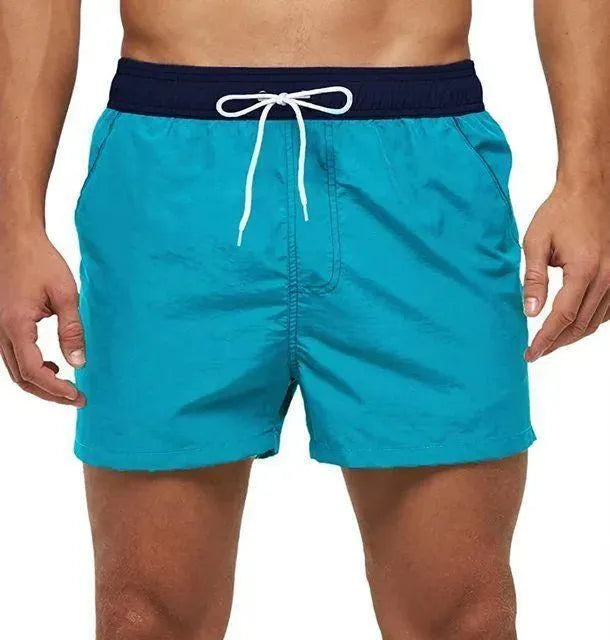 Patchwork Beach Shorts For Men - Beach Shorts - LeStyleParfait