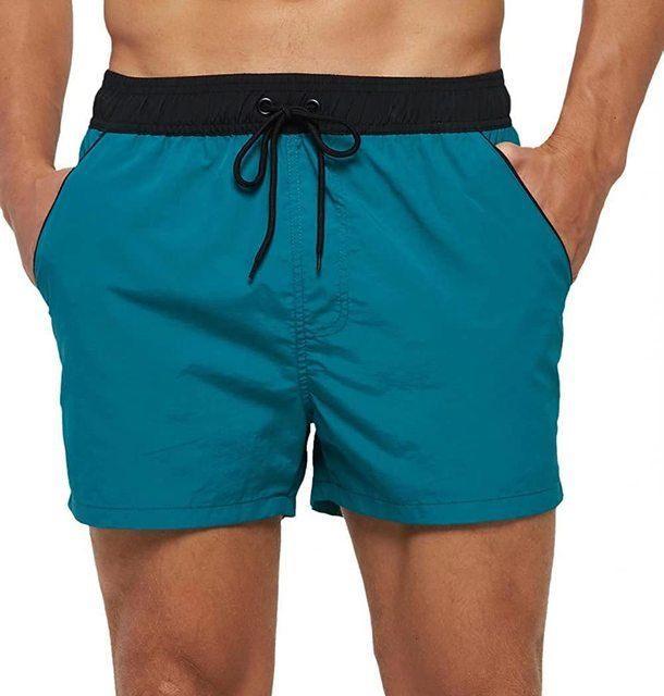 Patchwork Beach Shorts For Men - Beach Shorts - LeStyleParfait