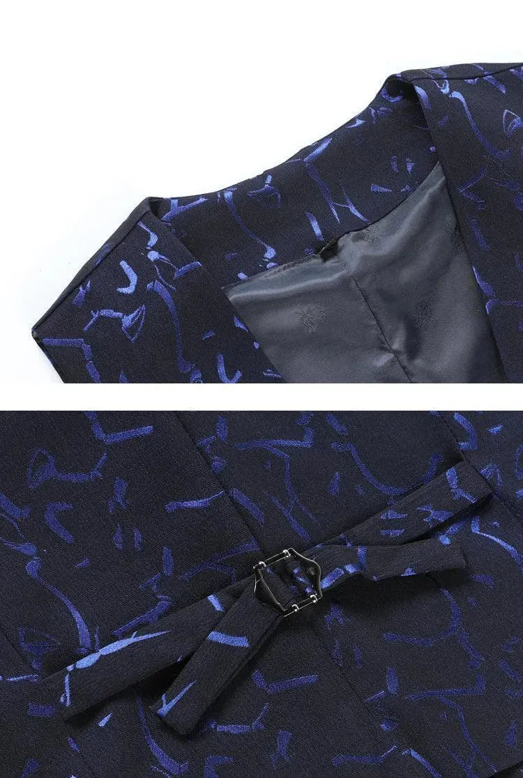 Pietro Galaxy Three Piece Suit - Three Piece Suit - LeStyleParfait