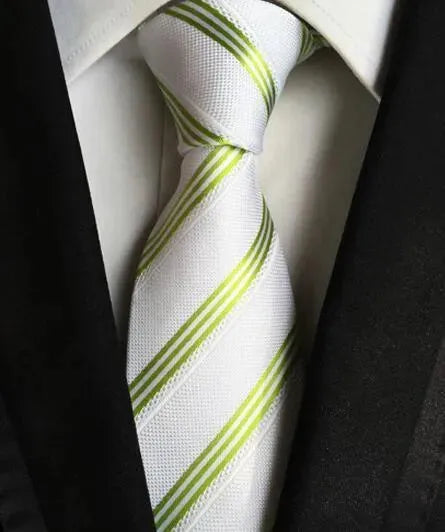 Plaid Striped Silk Men Neckties - Necktie | LeStyleParfait-Necktie