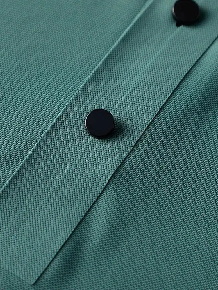 Plain Short Sleeve Men Polo Shirt-Polo Shirt-LeStyleParfait