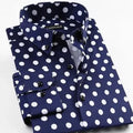 Polka Dot Dress Shirt For Men - Dress Shirt - LeStyleParfait