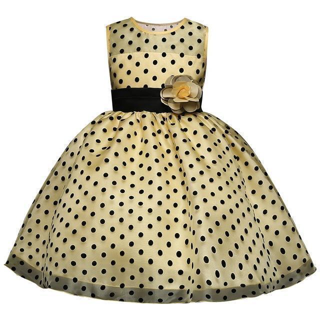 Polka Dots Girls Dress - Girls Dresses - LeStyleParfait