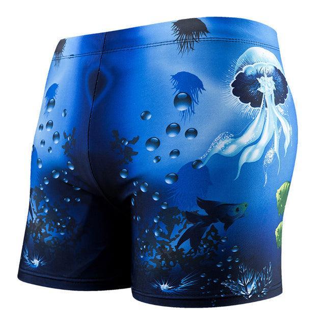 Printed Beach Shorts Trunk - Swim Trunk - LeStyleParfait