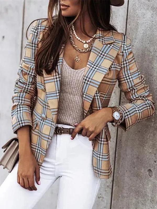 Printed Long Sleeve Women Coat - Coat - LeStyleParfait