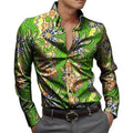 Printed Men's African Shirt-African Shirt-LeStyleParfait