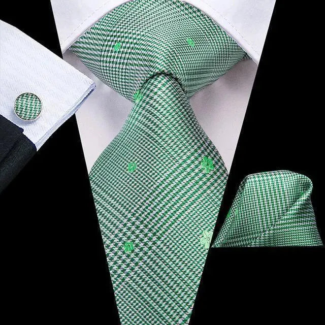 Pure Dedication Cufflink Necktie Set - Necktie | LeStyleParfait-Necktie