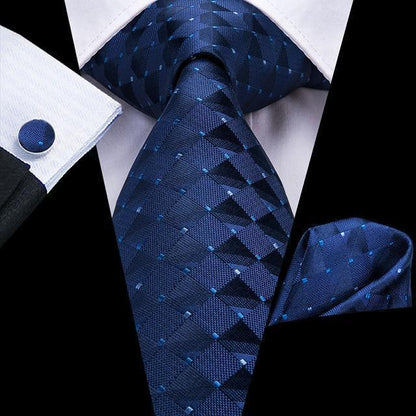 Pure Dedication Cufflink Necktie Set - Necktie - LeStyleParfait
