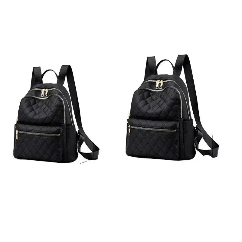 Quilted Nylon Women's Travel Backpack - Backpack - LeStyleParfait