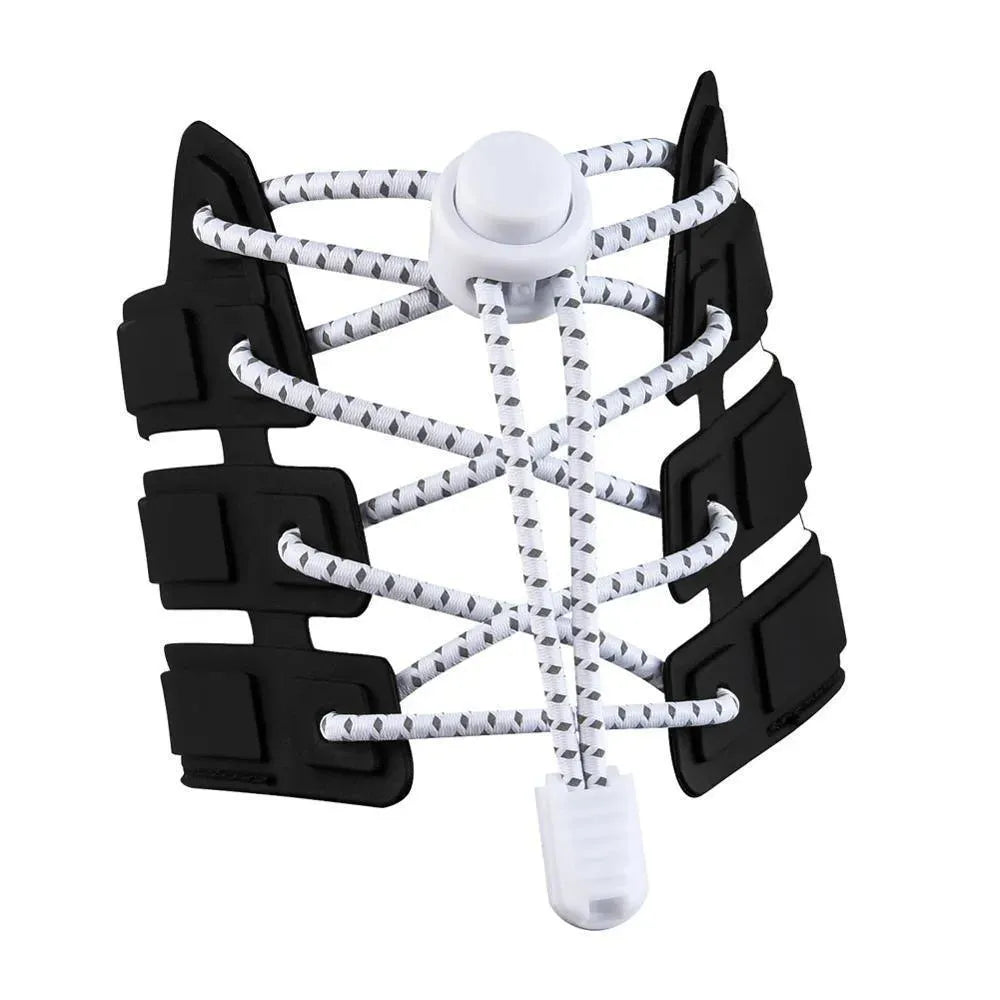 Reflective Elastic No Tie Shoelaces For Sports Shoes - Shoelaces - LeStyleParfait
