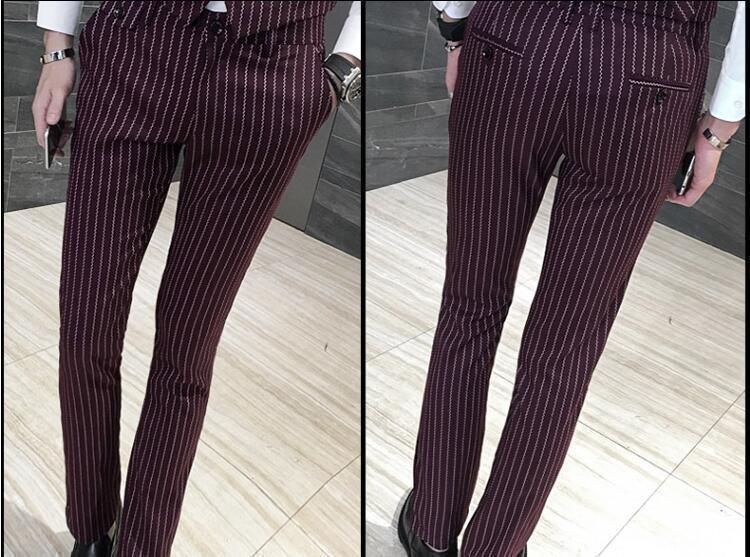Richardson Three Piece Striped Suit - Three Piece Suit - LeStyleParfait