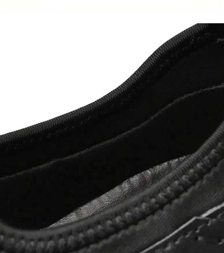 Ripple Lace-Up Leather Shoes - Casual Shoes - LeStyleParfait