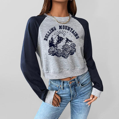 Rolling Montain Women Sweatshirt - Women Sweatshirt - LeStyleParfait