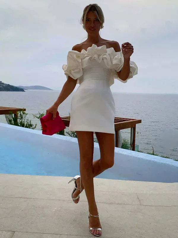 Tube Top Shoulder Dress - Shoulder Dress - LeStyleParfait