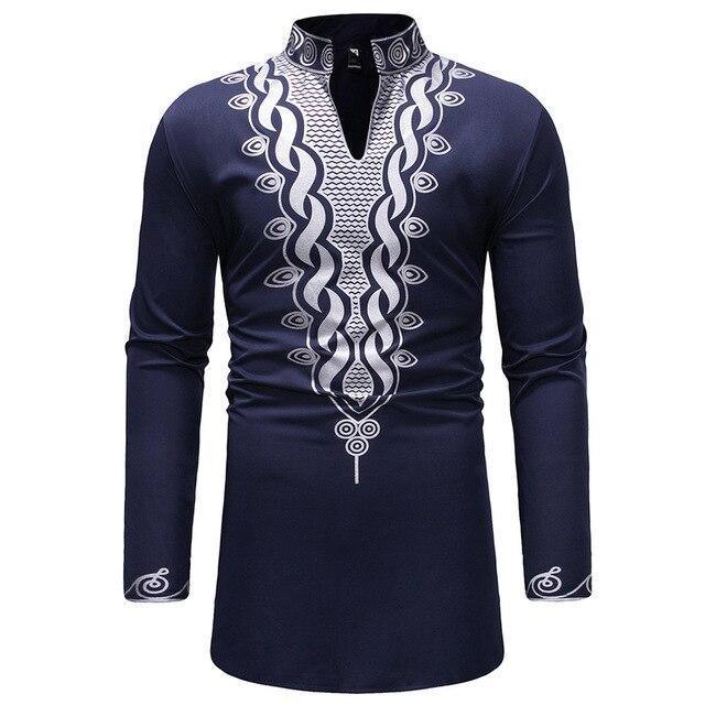 Roots Traditional Shirt For Men - African Shirt - LeStyleParfait