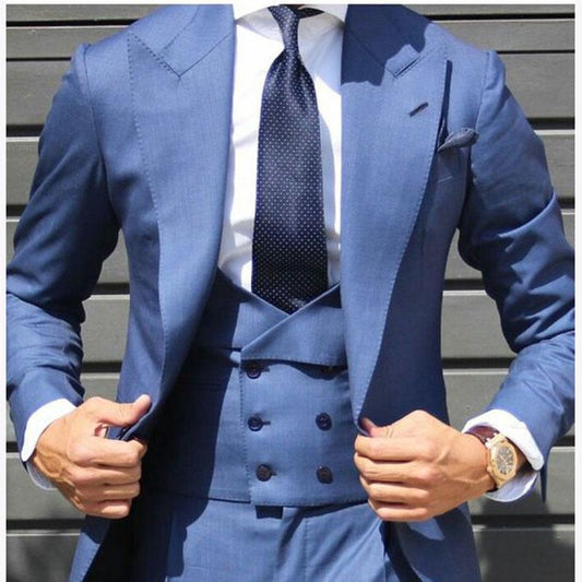 Rush Hour Double Breasted 3 Piece Suit - Three Piece Suit - LeStyleParfait