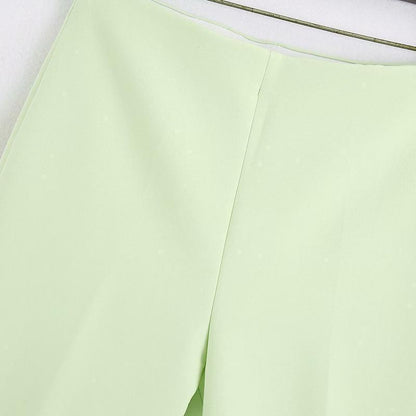 Shades of Green Pantsuit - Women Pant Suit - LeStyleParfait